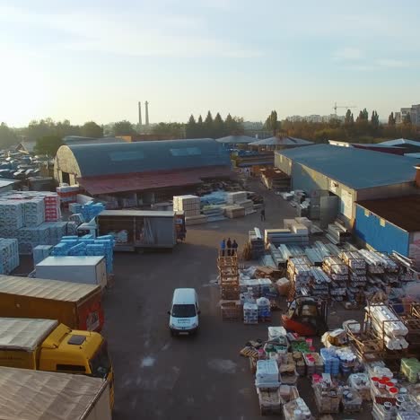 distribution center from outside