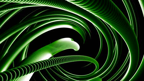 abstract green spiral pattern