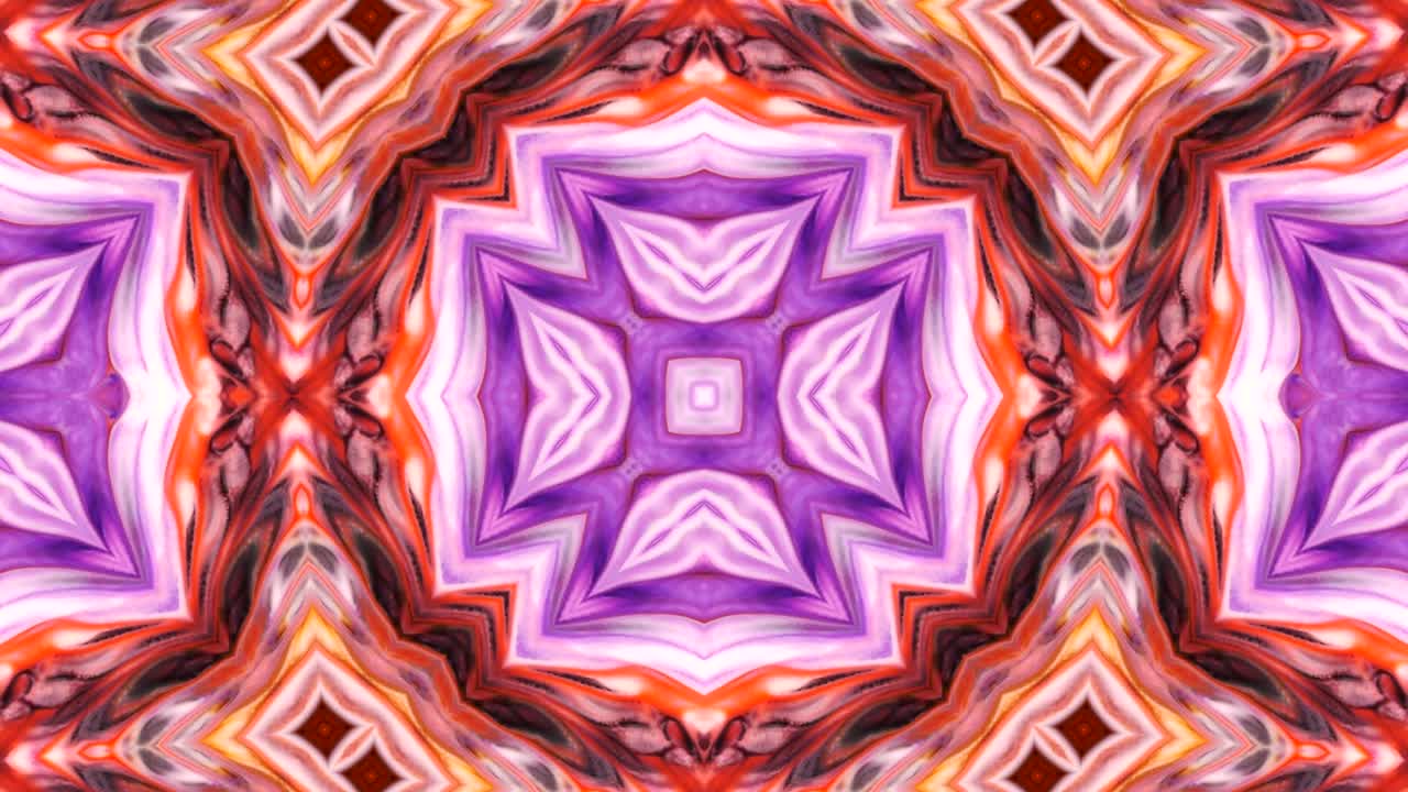 movimiento de fondo de kaleidoscopio abstractamente colorido