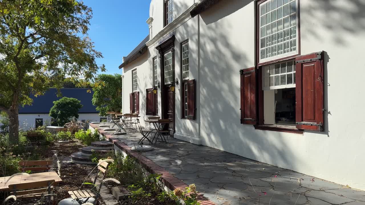 Cape Dutch architecture in the Cape of Good Hope