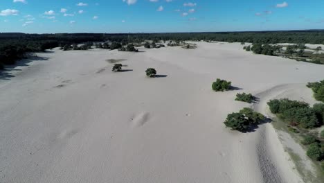 Jib-down-footage-of-sand-dunes