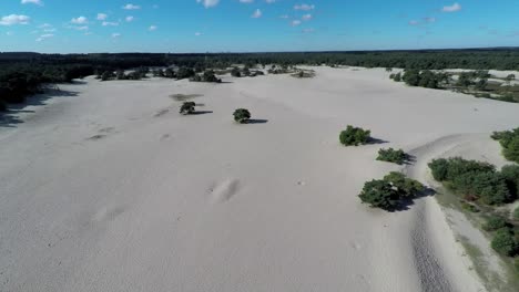 Jib-Down-Aufnahmen-Von-Sanddünen