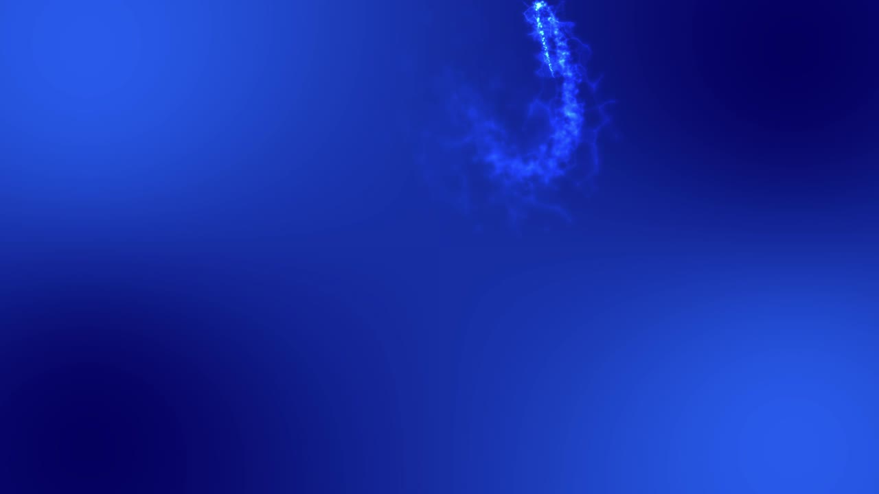 색상 배경에 움직이는 빛 입자 효과