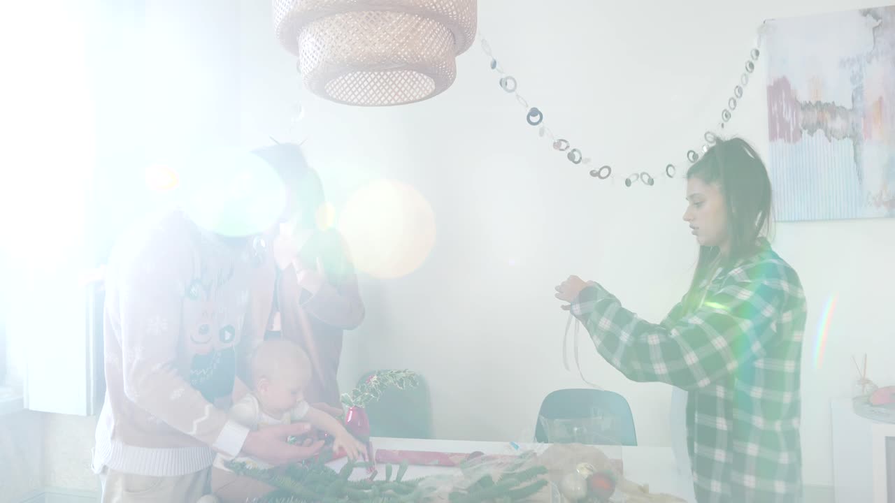 decoraciones familiares de navidad