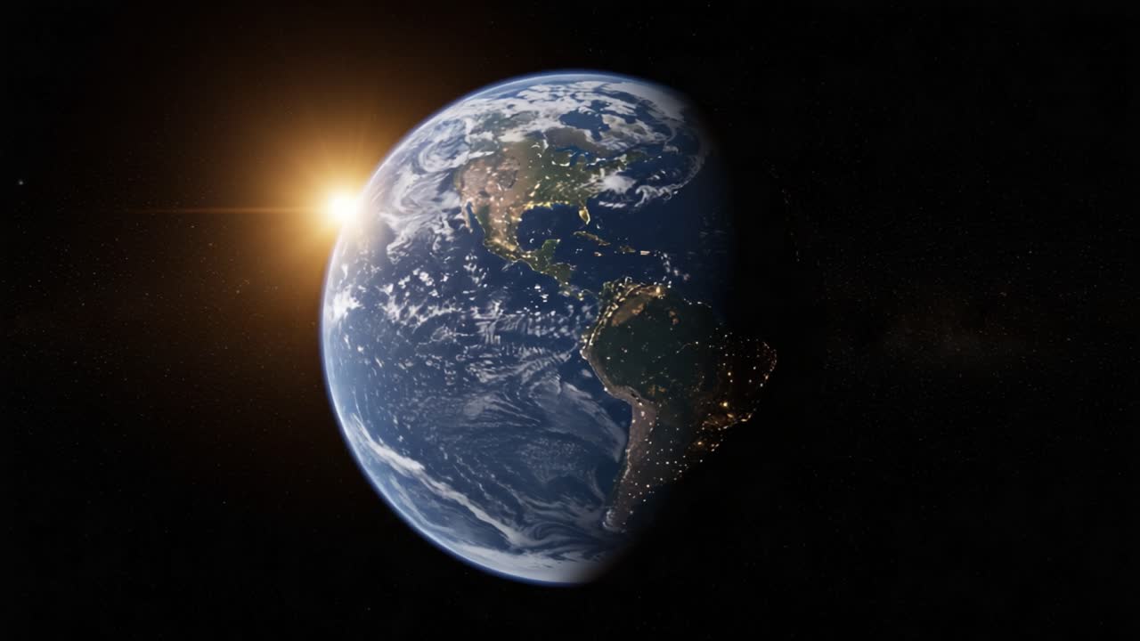 Captivating Views of Earth in Motion: A Dynamic Display of Planetary ...