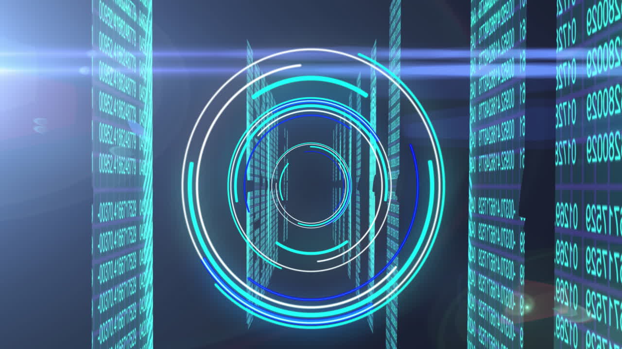 Animation of scope scanning and data processing over computer servers