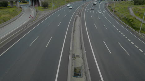 highway traffic view