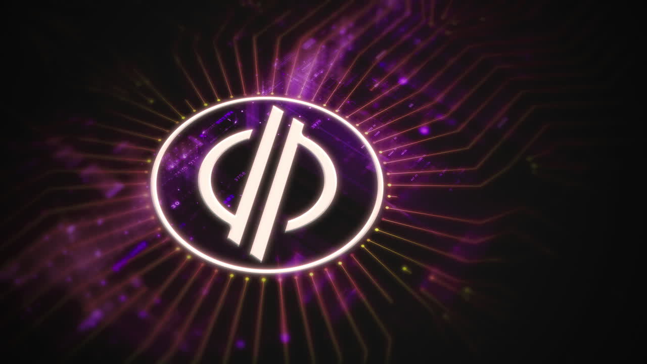 Futuristic digital background highlighting advanced cryptocurrency and encryption technology, featuring blockchain networks and secure cryptographic systems : Stellar, XLM