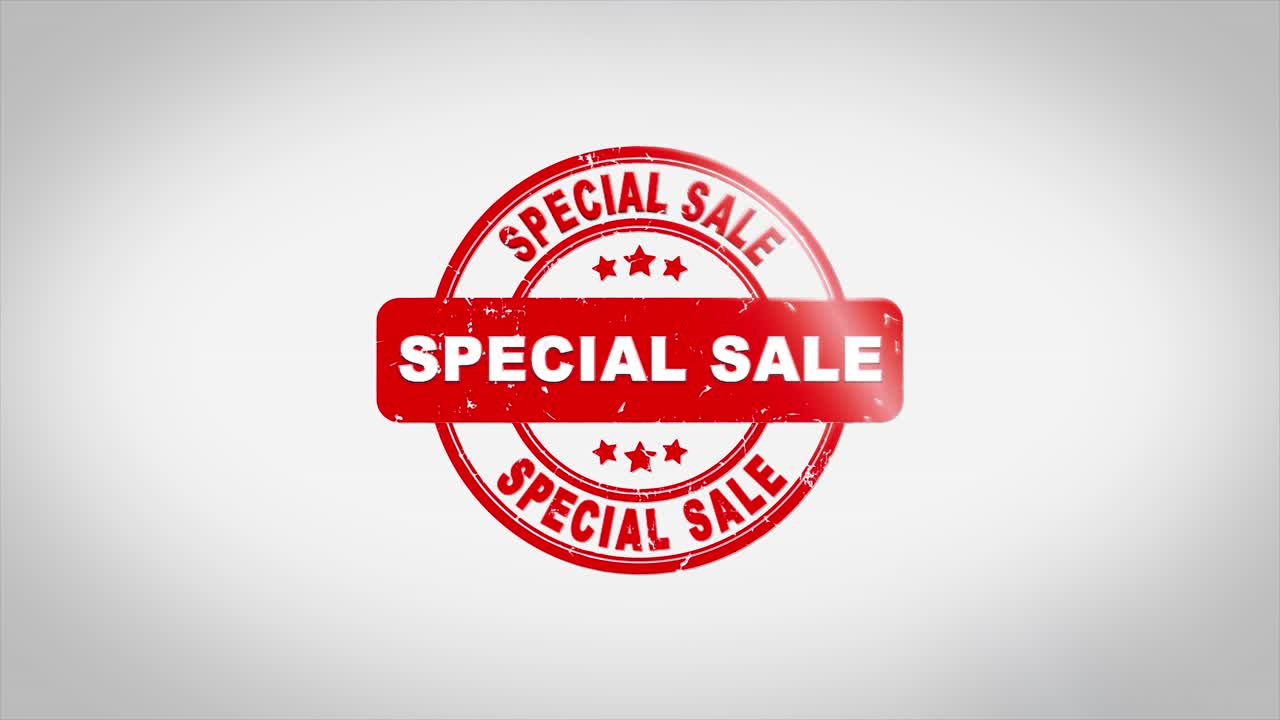 Special Sale Stamp