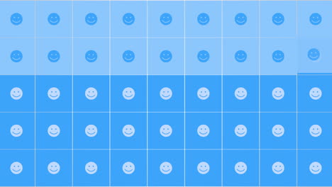 Social-Smile-Netzwerk-Icons-Muster-Auf-Farbverlauf-Hintergrund