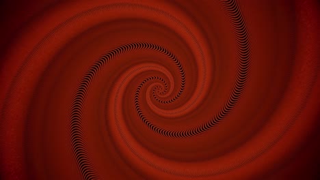 red spiral abstract background