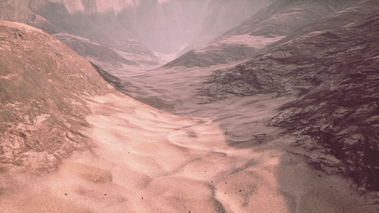 Arid Canyon Landscape