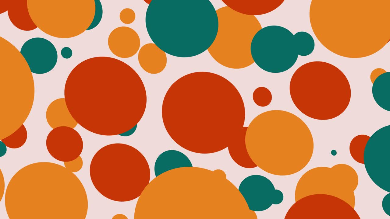 Seamless Pattern Circles Background