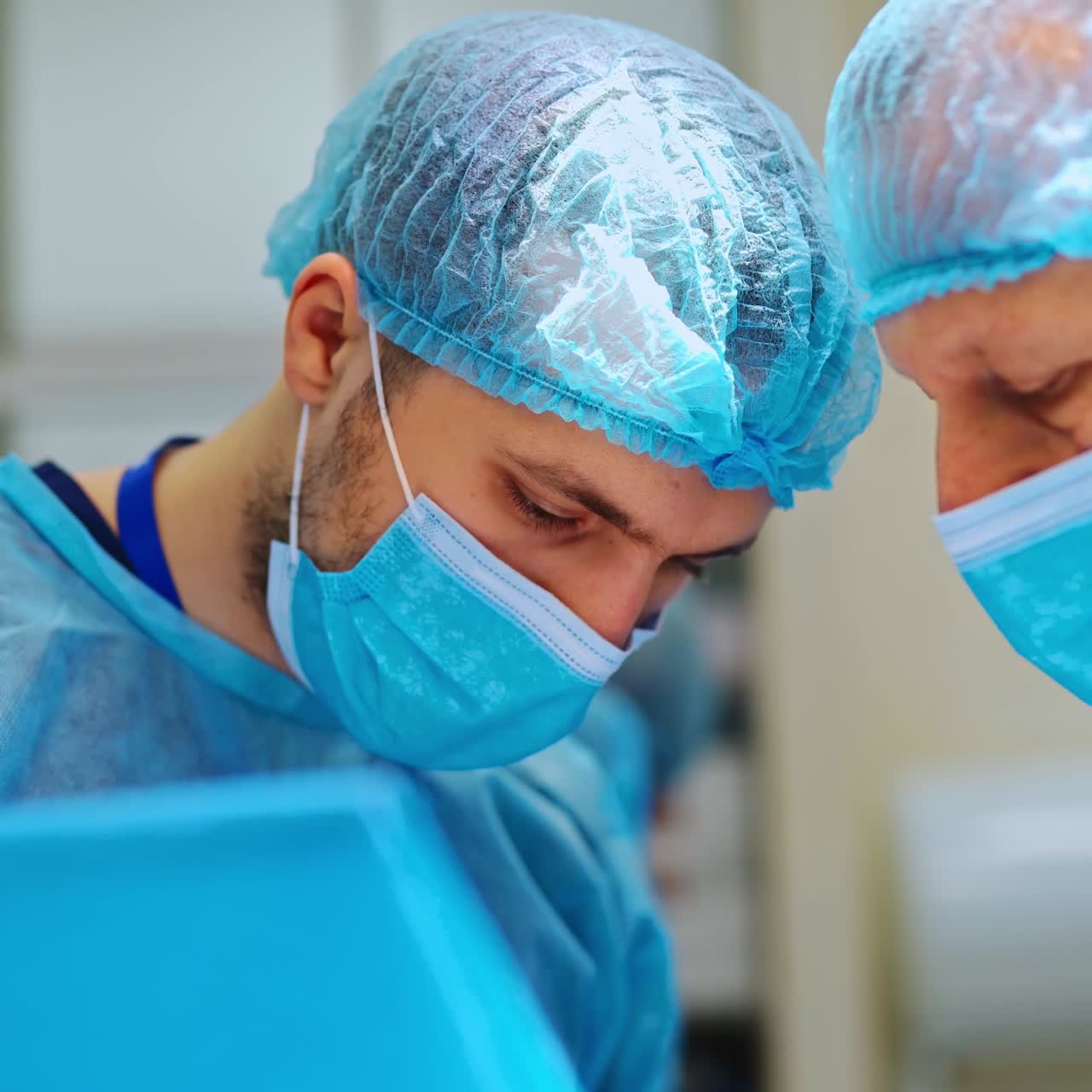 Team of doctors for surgery