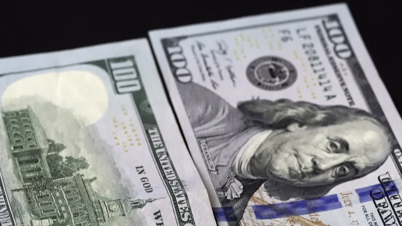 moneda estadounidense, billete de $100