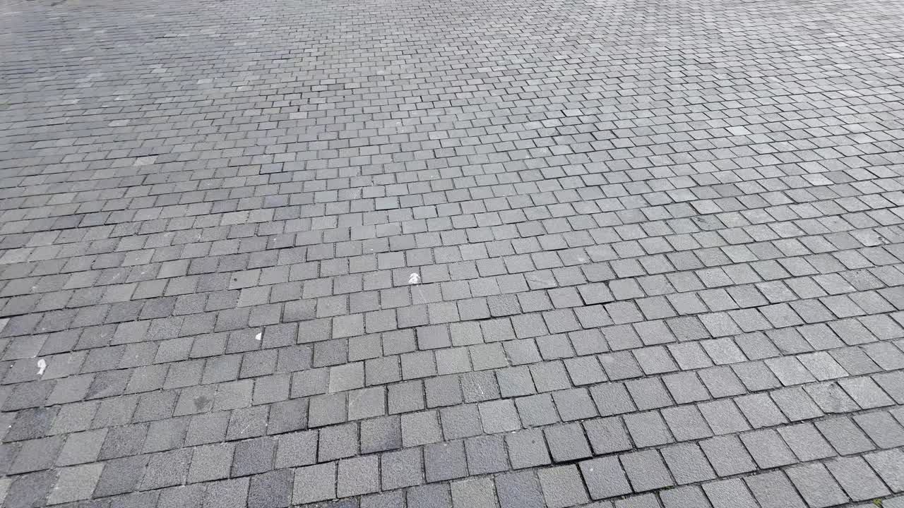 Grey Cobblestone Pavement