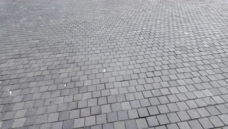 grey cobblestone pavement