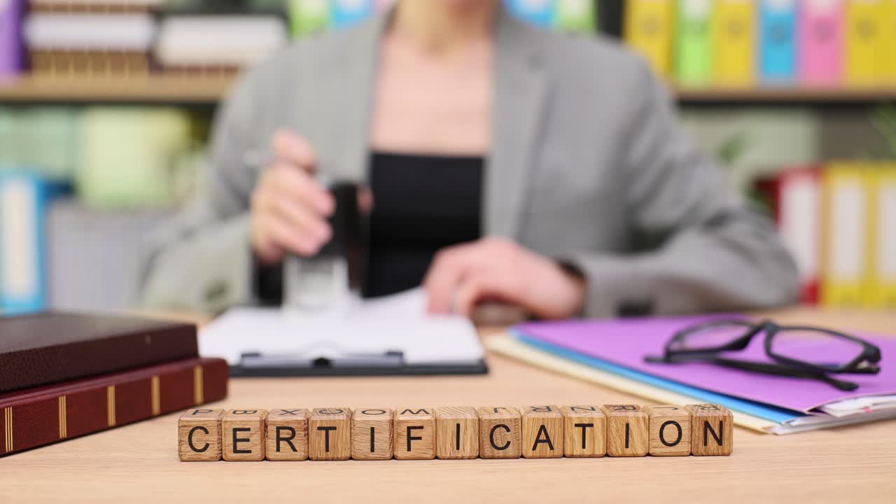 Certification and Approval