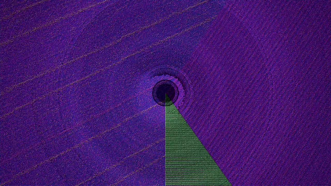 fondo de glitch con círculos 13