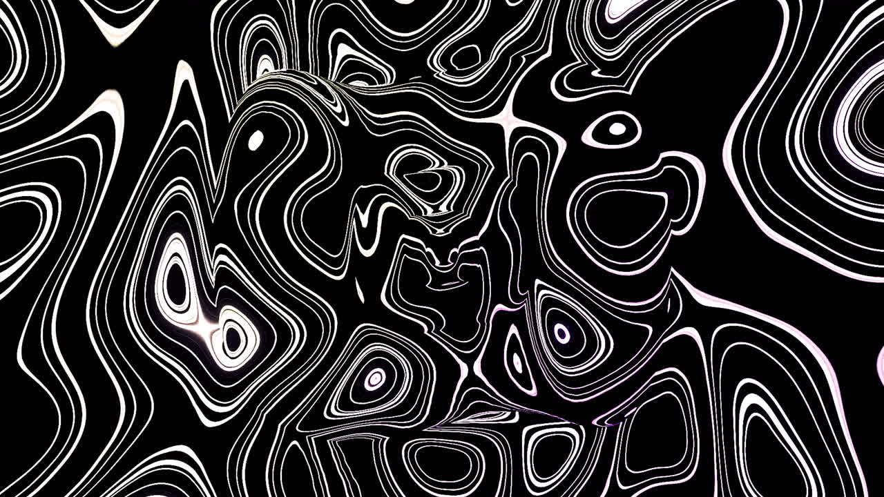 Abstract Black and White Pattern