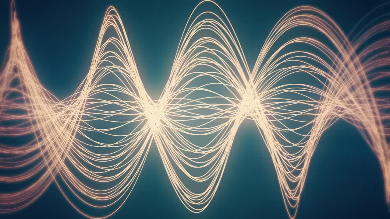 Patrón de onda abstracto