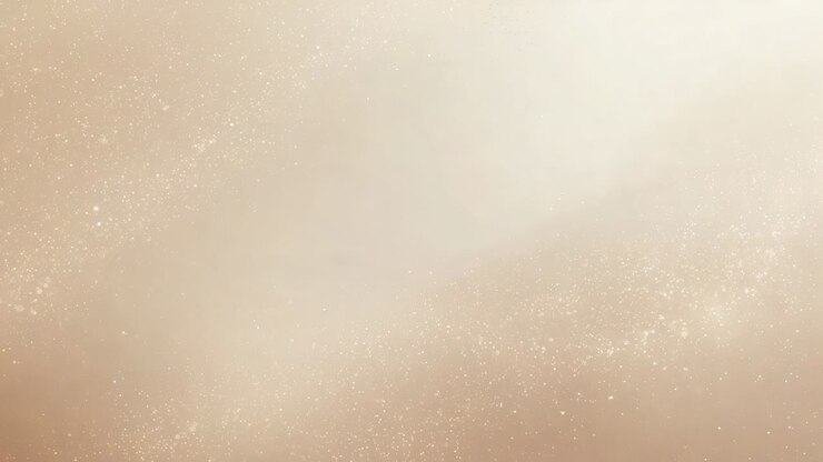 Gradiente beige caldo brillante, fotogrammi che avanzano, spazzata di luce diagonale e granelli che fluttuano per la decorazione