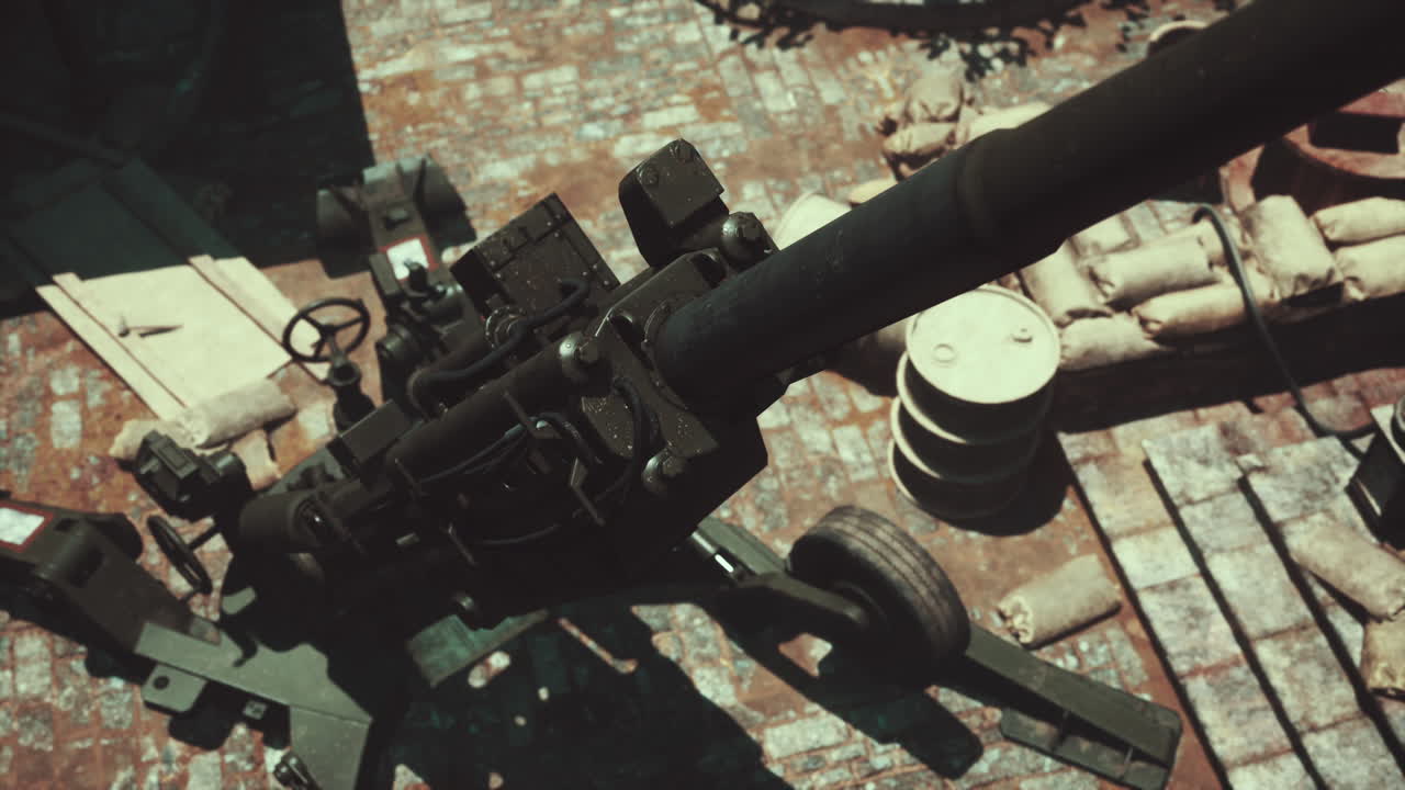 cañón en la ciudad