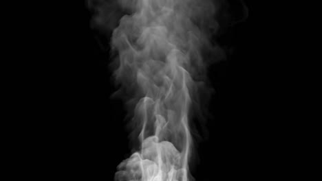 smoke design on black background