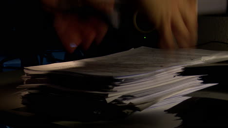stack of documents