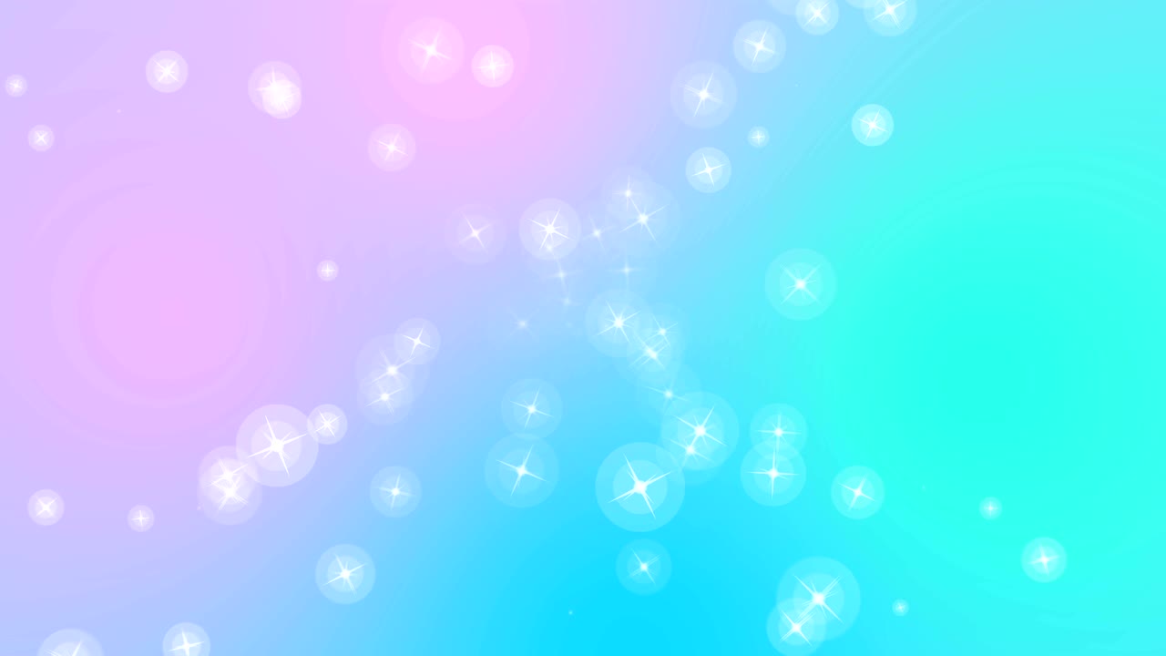 4k의 눈에 띄는 춤추는 오브, 현대적인 다채로운 모션 배경, 원활한 루프