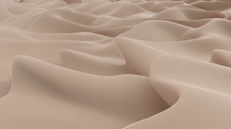 Brown wave skincare able to loop seamless 4k