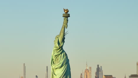 shot at sunset in new york cityne