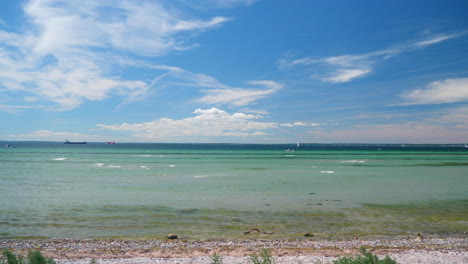 tropical beach with white sand