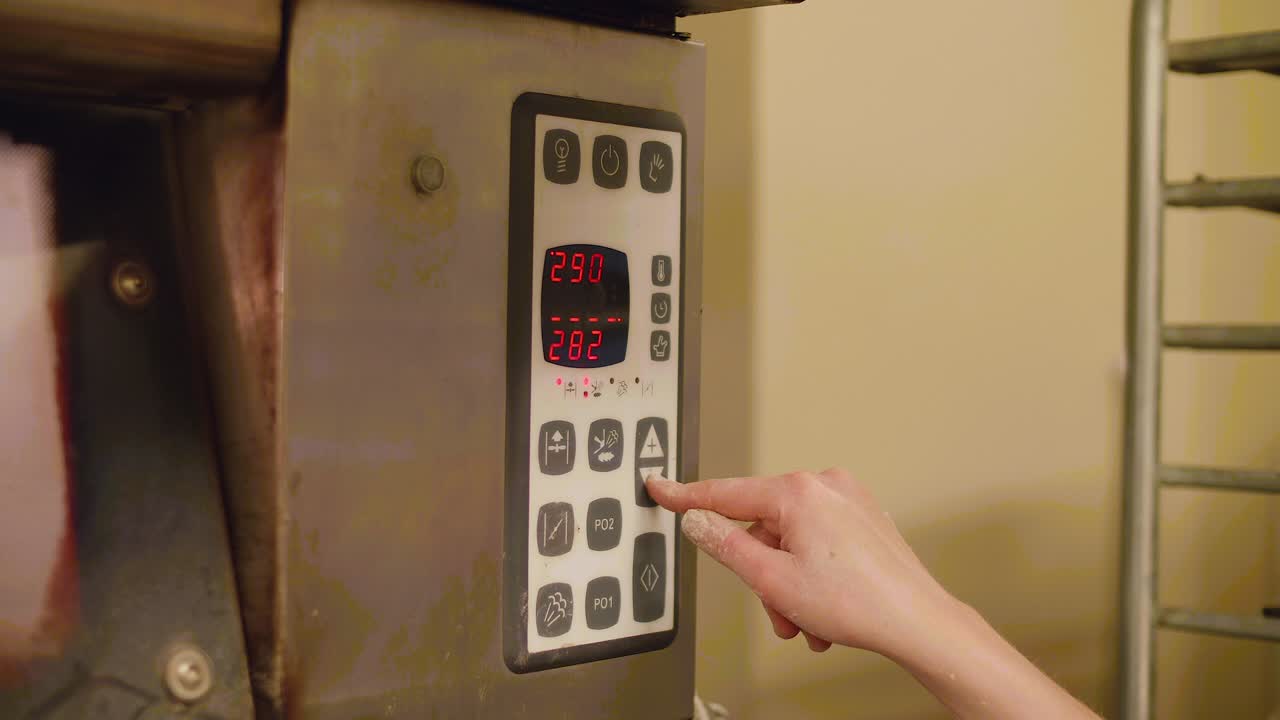 temperatura del horno de panadería