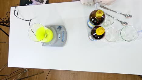 experimento de química