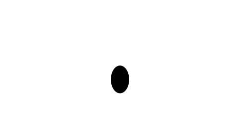 2d motion video transition with white and black bouncy balls.