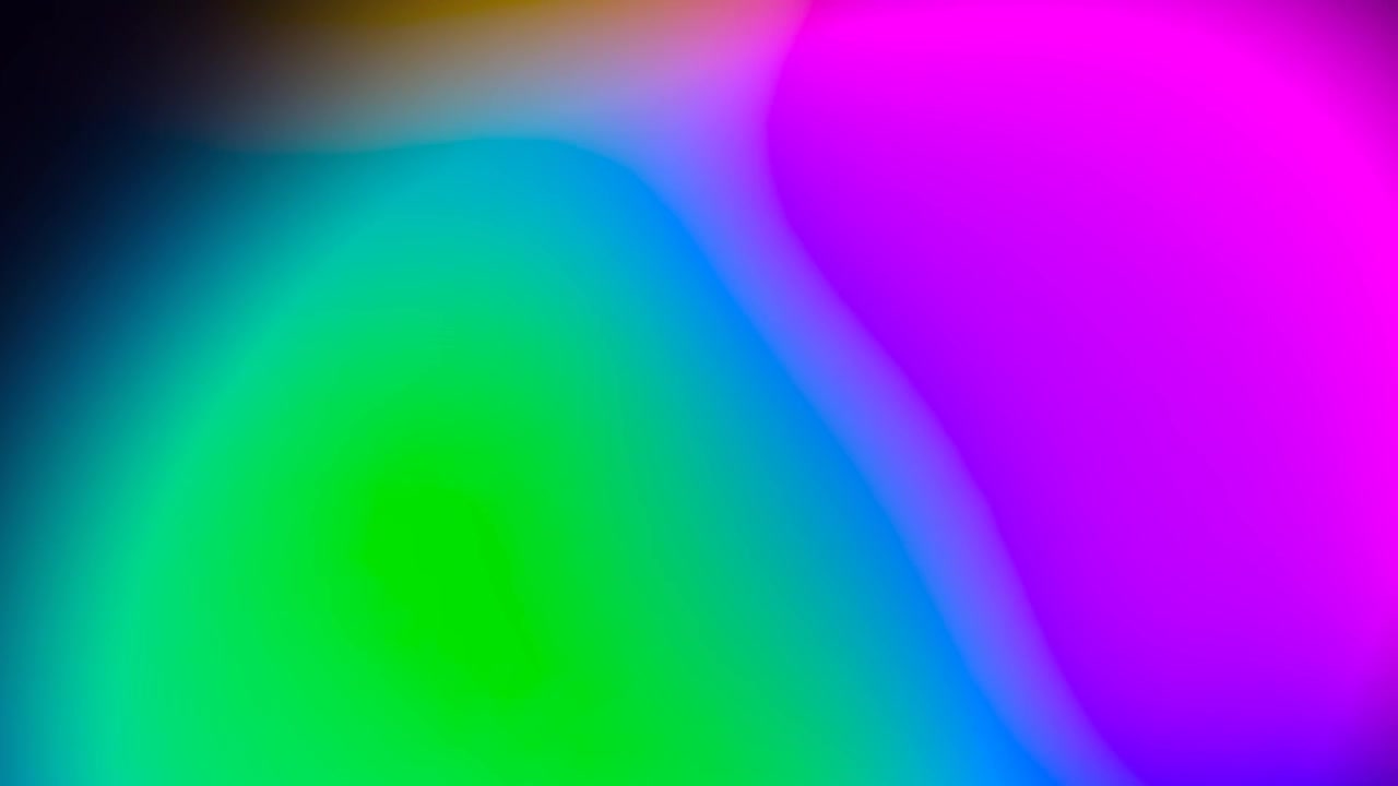 Sfondo animato astratto con gradienti di colore fluidi e vivaci
