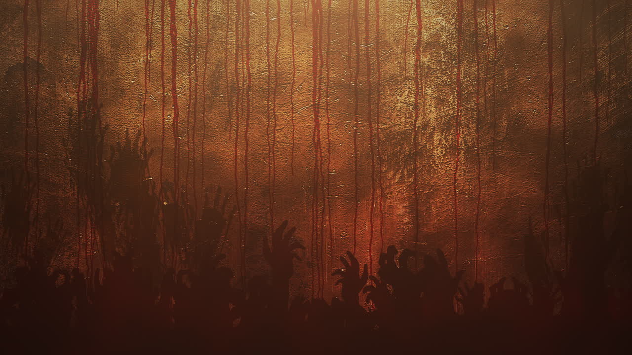 fondo de terror místico con sangre oscura 4