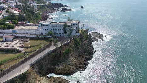 Luftaufnahme-Der-Halbinsel-Mazatlan,-Mexiko