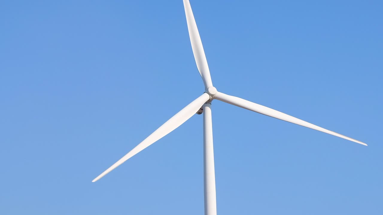 풍력 터빈 의 모습