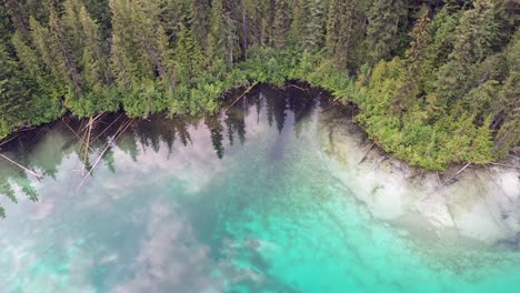 des reflets captivants: les eaux miroir du lac johnson