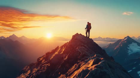 sunrise mountain summit