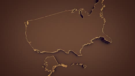 mapa de fondo de los estados unidos 4k