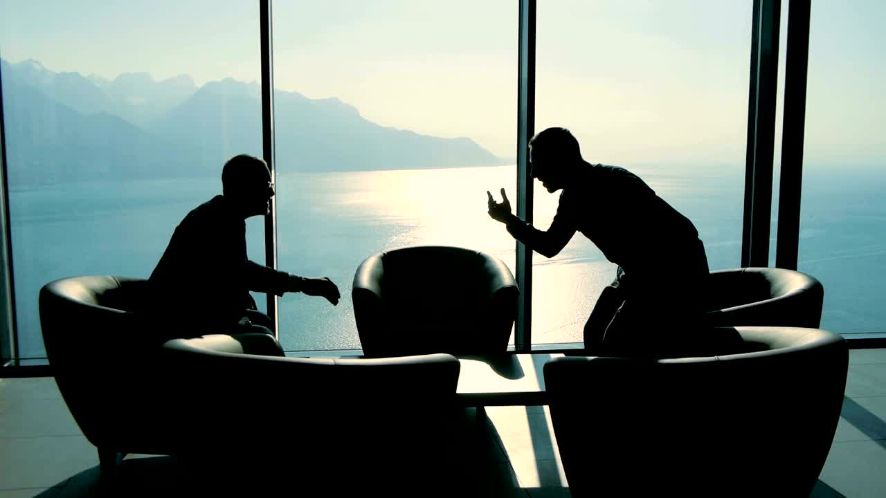 미래의 판매 직원과 취업 인터뷰를 하는 비즈니스 매너 금융 경제 성장 개념 배경