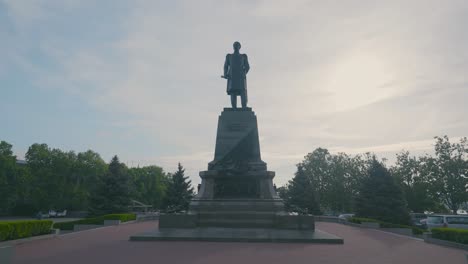 monument in a park