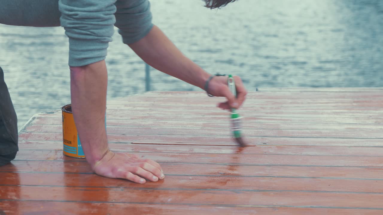 그림 나무 스플라인 삽입 나무 보트 조타실 지붕 판자 수리