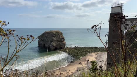 marsden rock formation boulder north east england sea sunderland whitburn tyne and wear