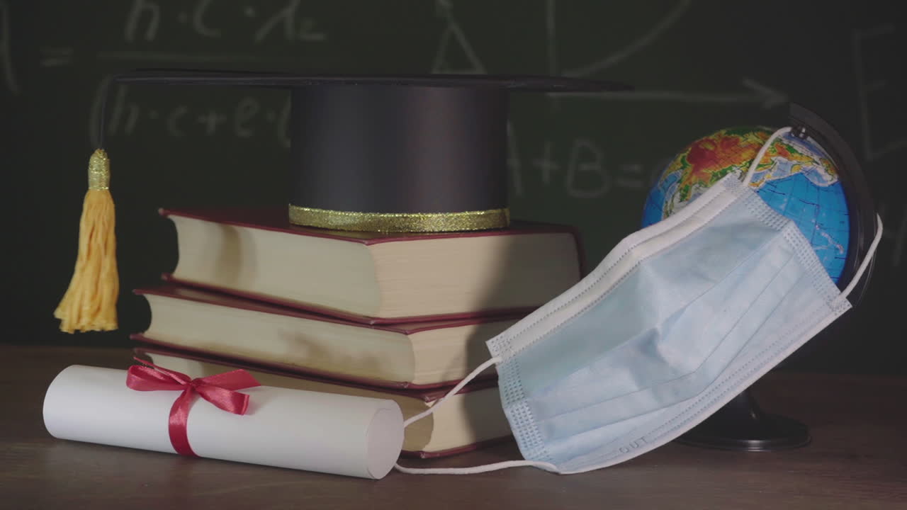 교육 및 covid 19 개념