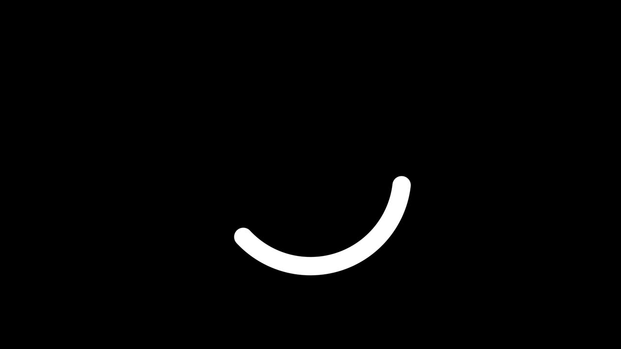 icono de carga animado en 4k. superposición en bucle