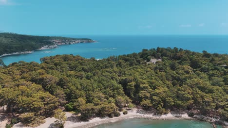 Phaselis-O-Faselis-Era-Una-Ciudad-Griega-Y-Romana-En-La-Costa-De-La-Antigua-Licia